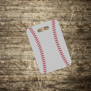 Baseball Bag Tag Mockup