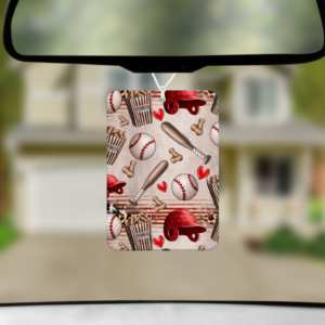 Baseball Game Air Freshener Mockup