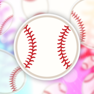 Baseball Sticker Mockup