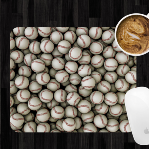 Baseballs Mousepad Mockup