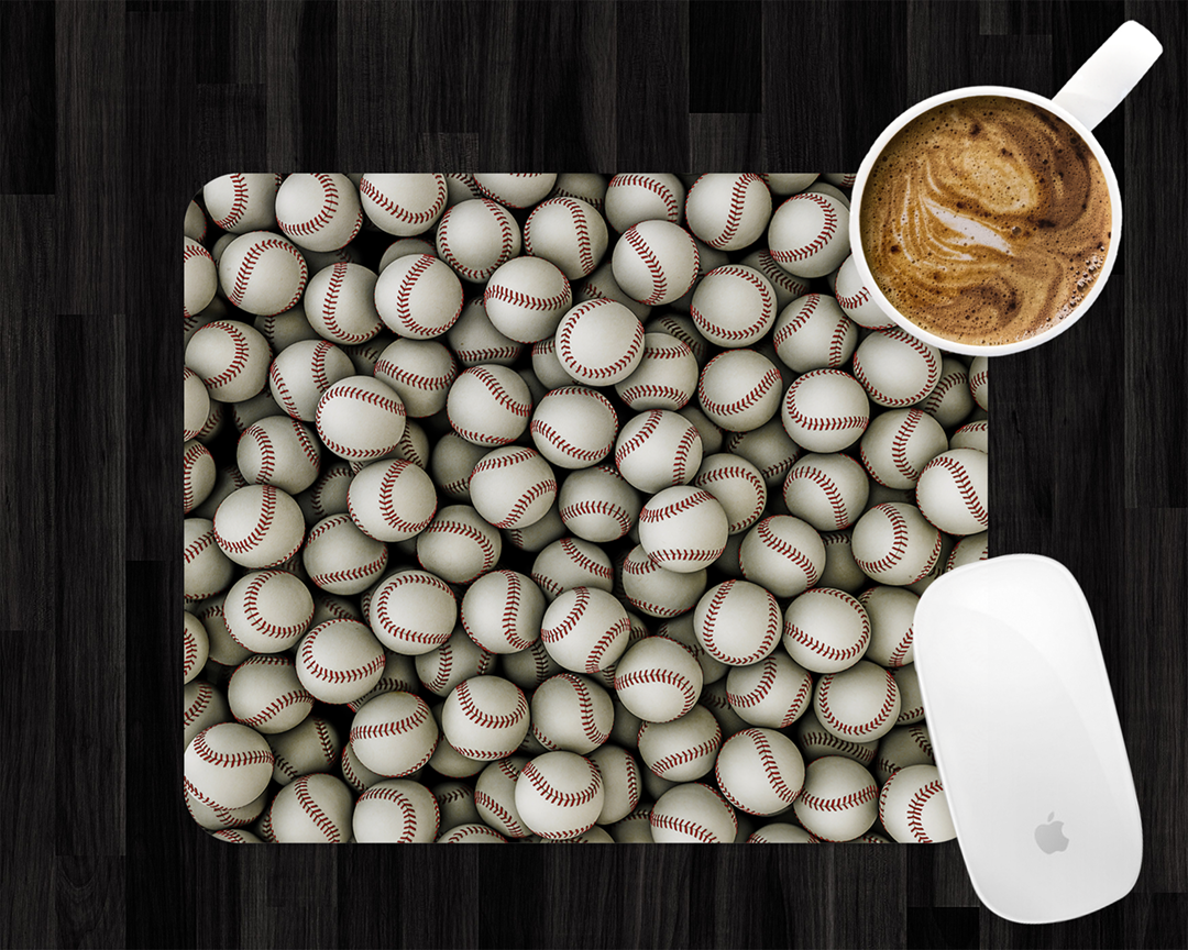 Baseballs Mousepad Mockup