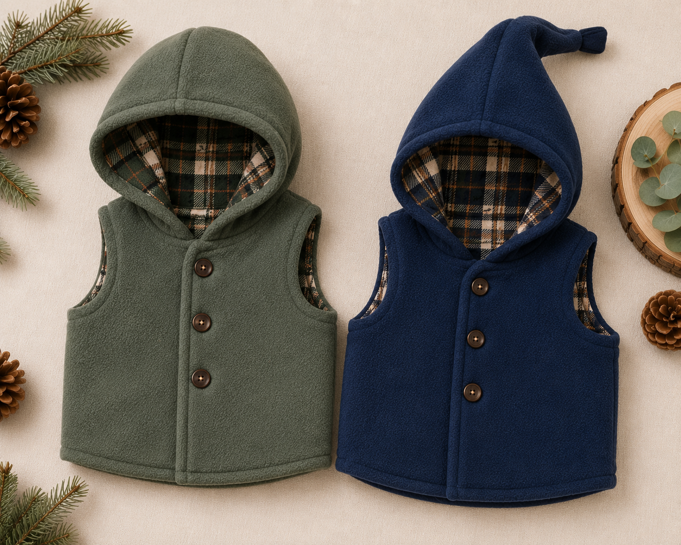 Hooded Pathfinder Baby Vest ChatGPT Mockup