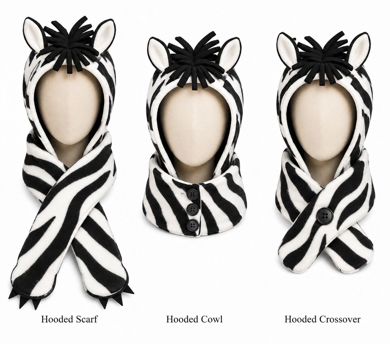 Zebra Headwear ChatGPT Mockup