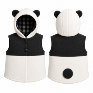 Panda Bear Vest Mockup ChatGPT