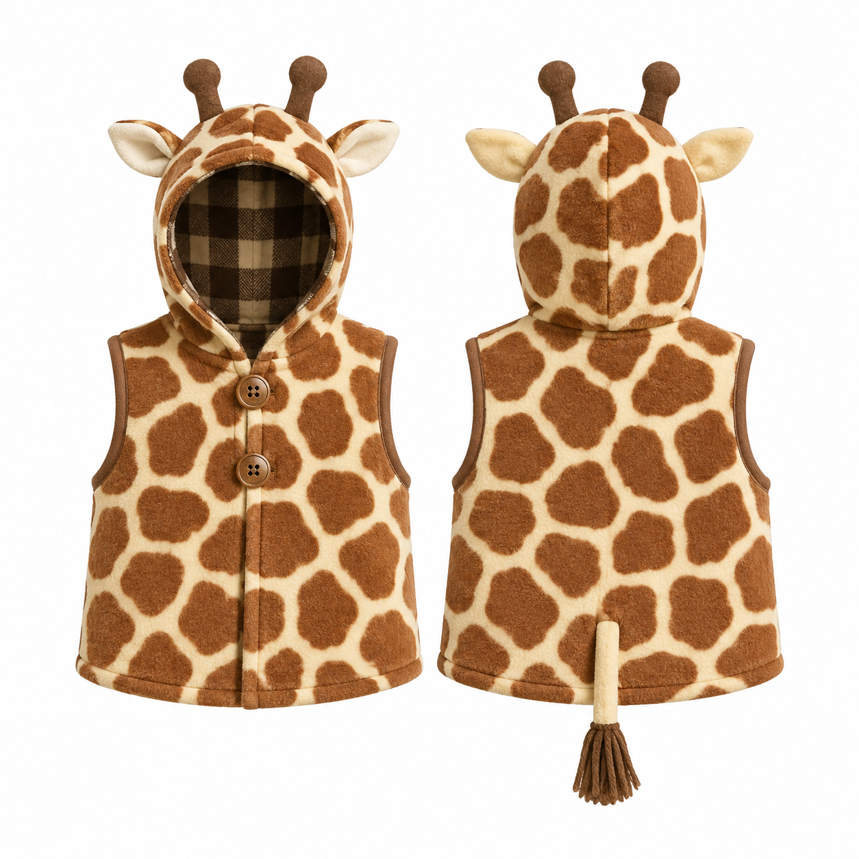 Giraffe Vest Mockup ChatGPT