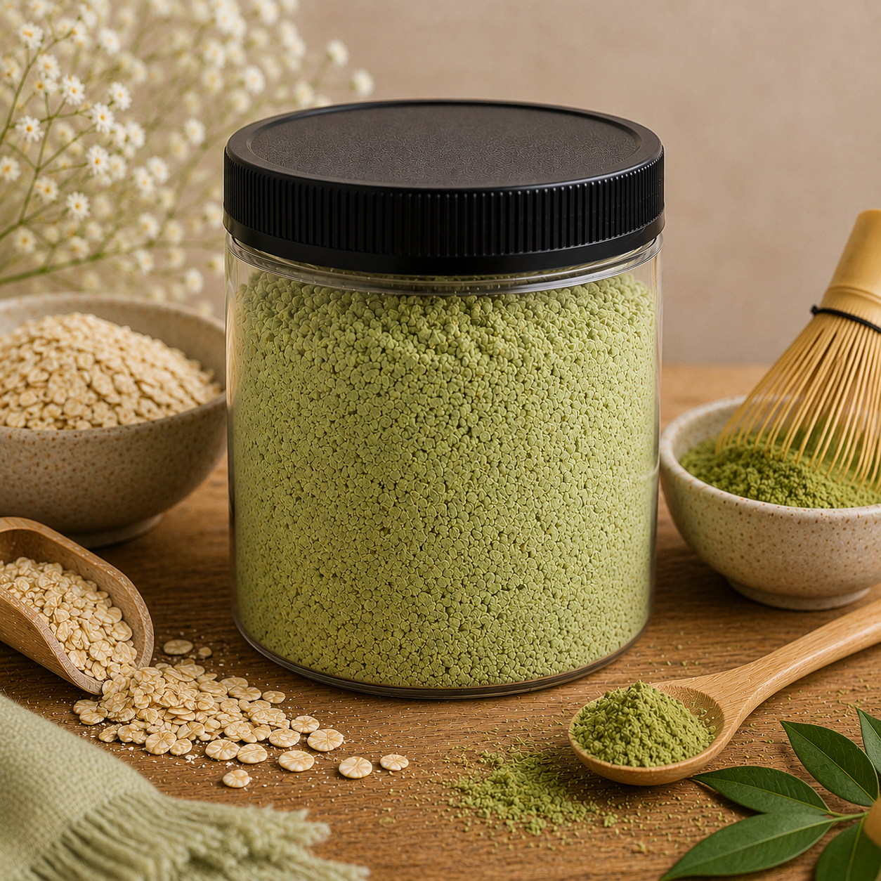 Matcha Oat Face Mask Mix