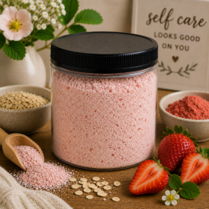 Strawberry Cream Face Mask Mix
