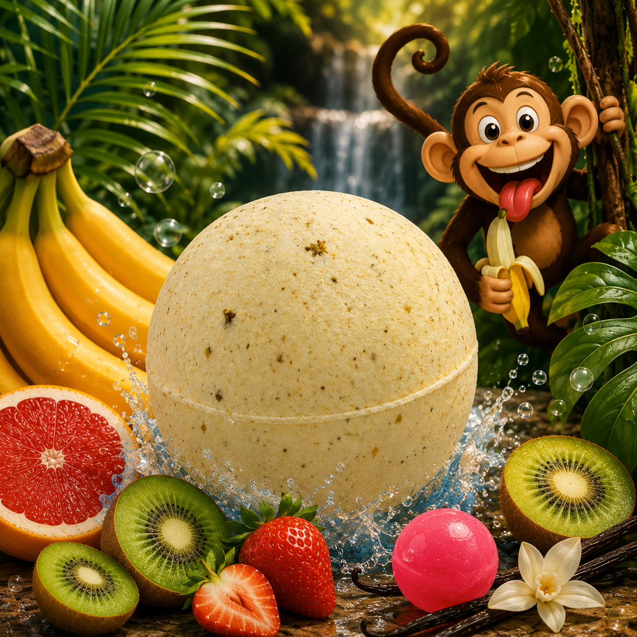 Monkey Farts Bath Bomb