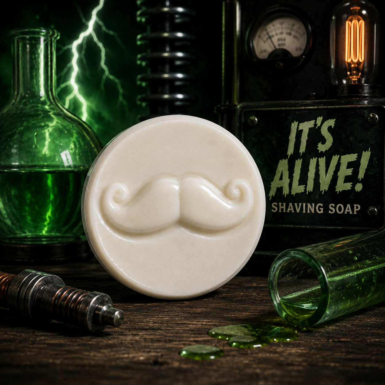 "It's Alive!" Shaving Soap