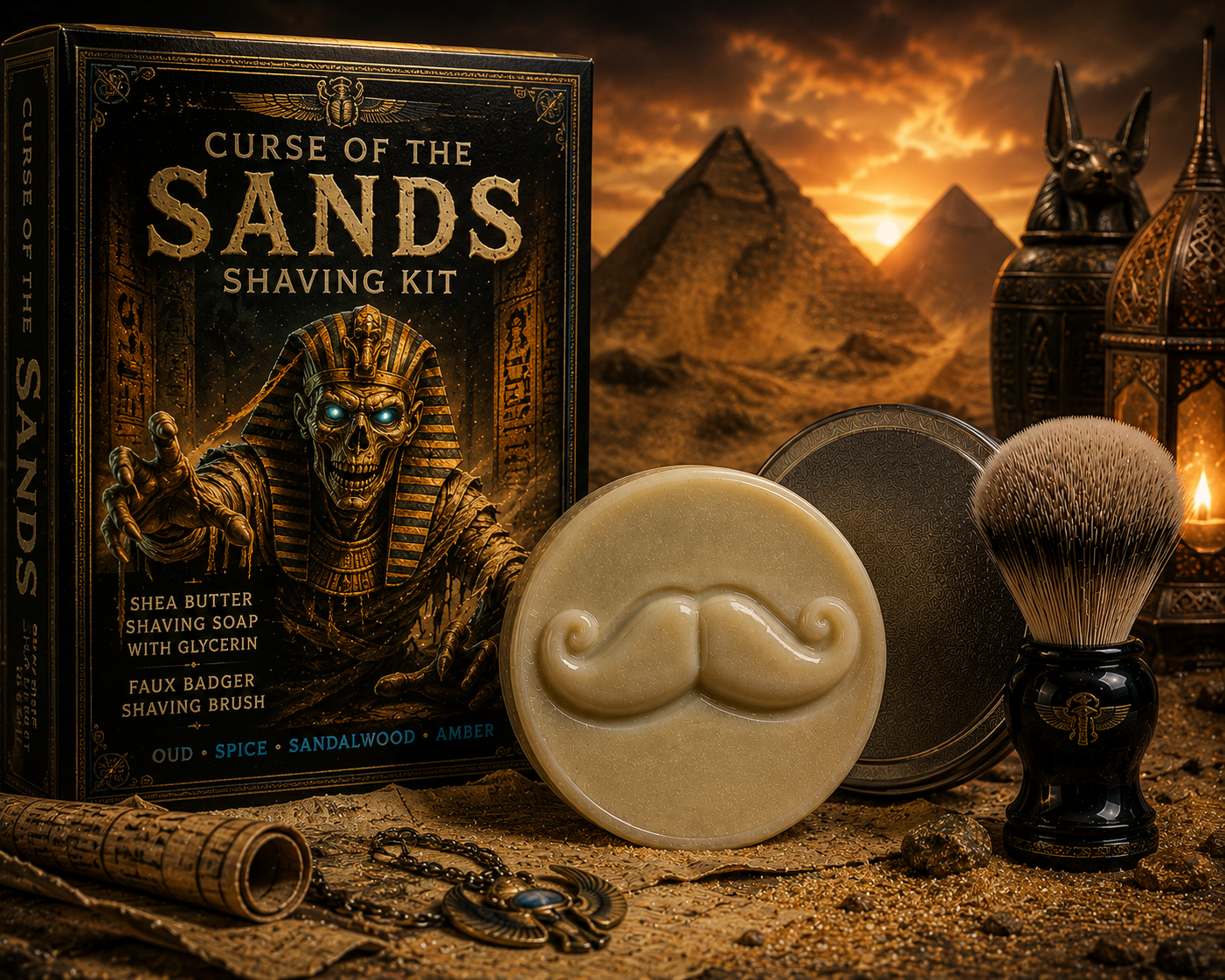 Curse of the Sands Shaving Kit