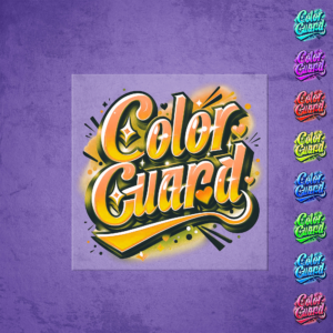 Color Guard Heat Transfer Mockup