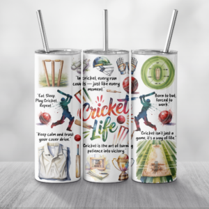 Cricket Life Tumbler Mockup