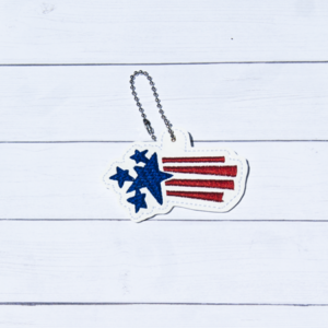 Stars & Stripes Bag Dangle