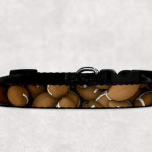 Footballs Pet Collar Mockup