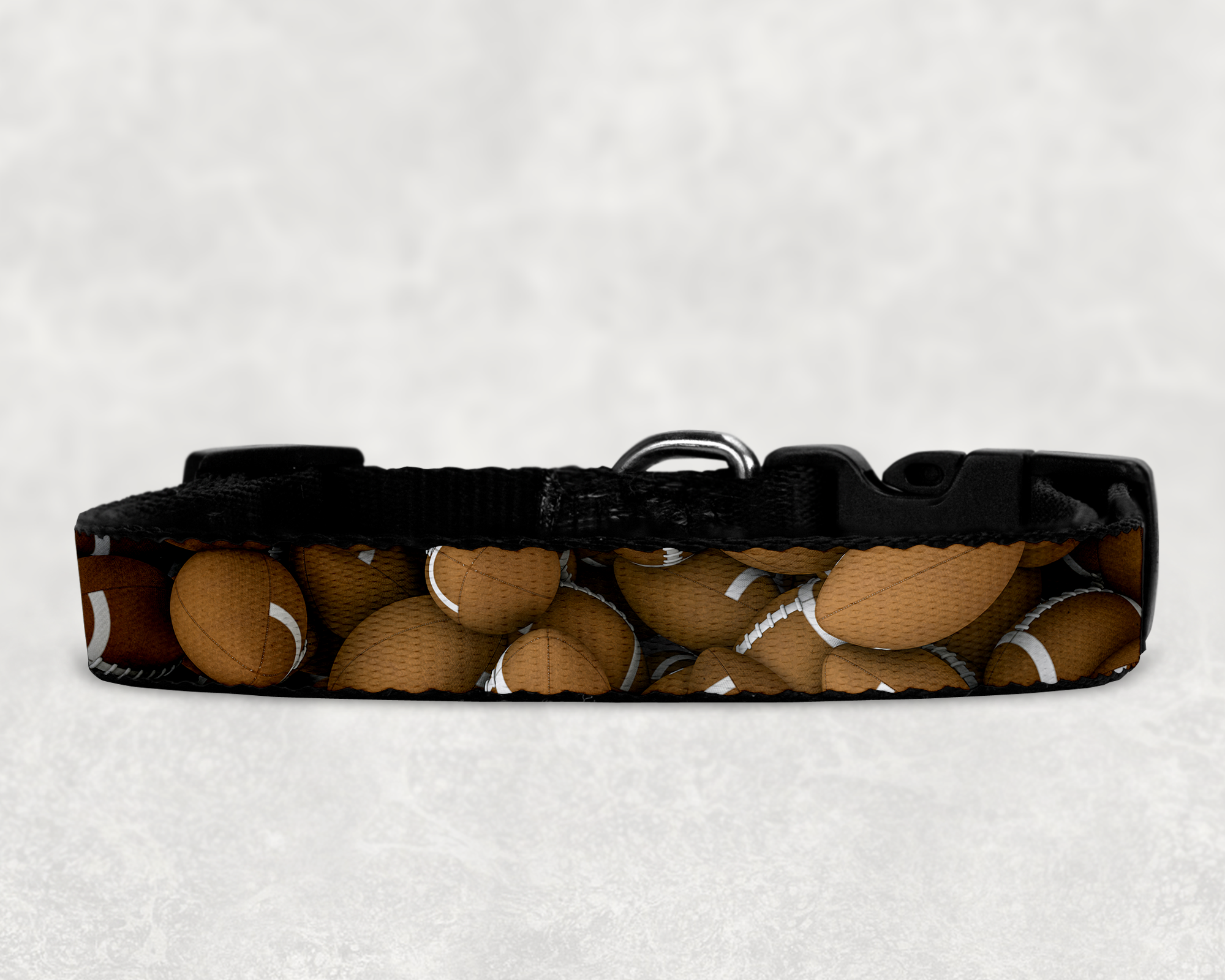 Footballs Pet Collar Mockup