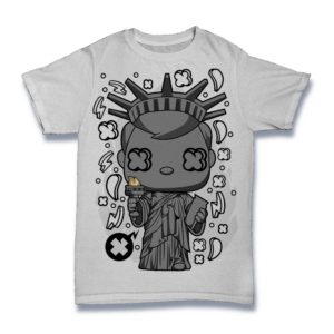 Lady Liberty Shirt Mockup
