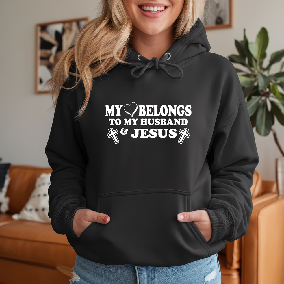 My Heart Belongs Shirt Mockup