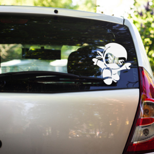 Ninja Vinyl Car Decal Mockup