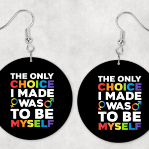 Only Choice Earrings Mockup
