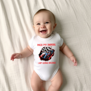 Pack My Diapers Babywear Mockup