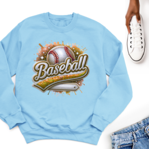 Sequin Baseball Shirt Mockup
