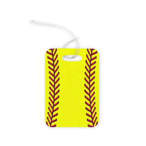 Softball Bag Tag Mockup