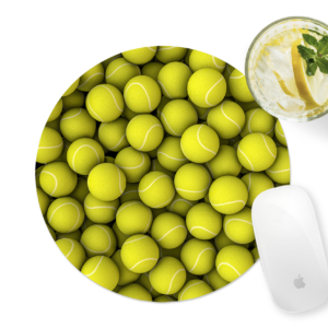 Tennis Balls Mousepad Mockup