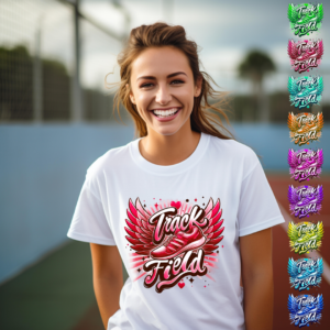 Track & Field Shirt Mockup