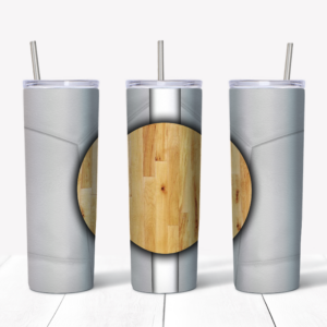 Volleyball Monogram Tumbler Mockup
