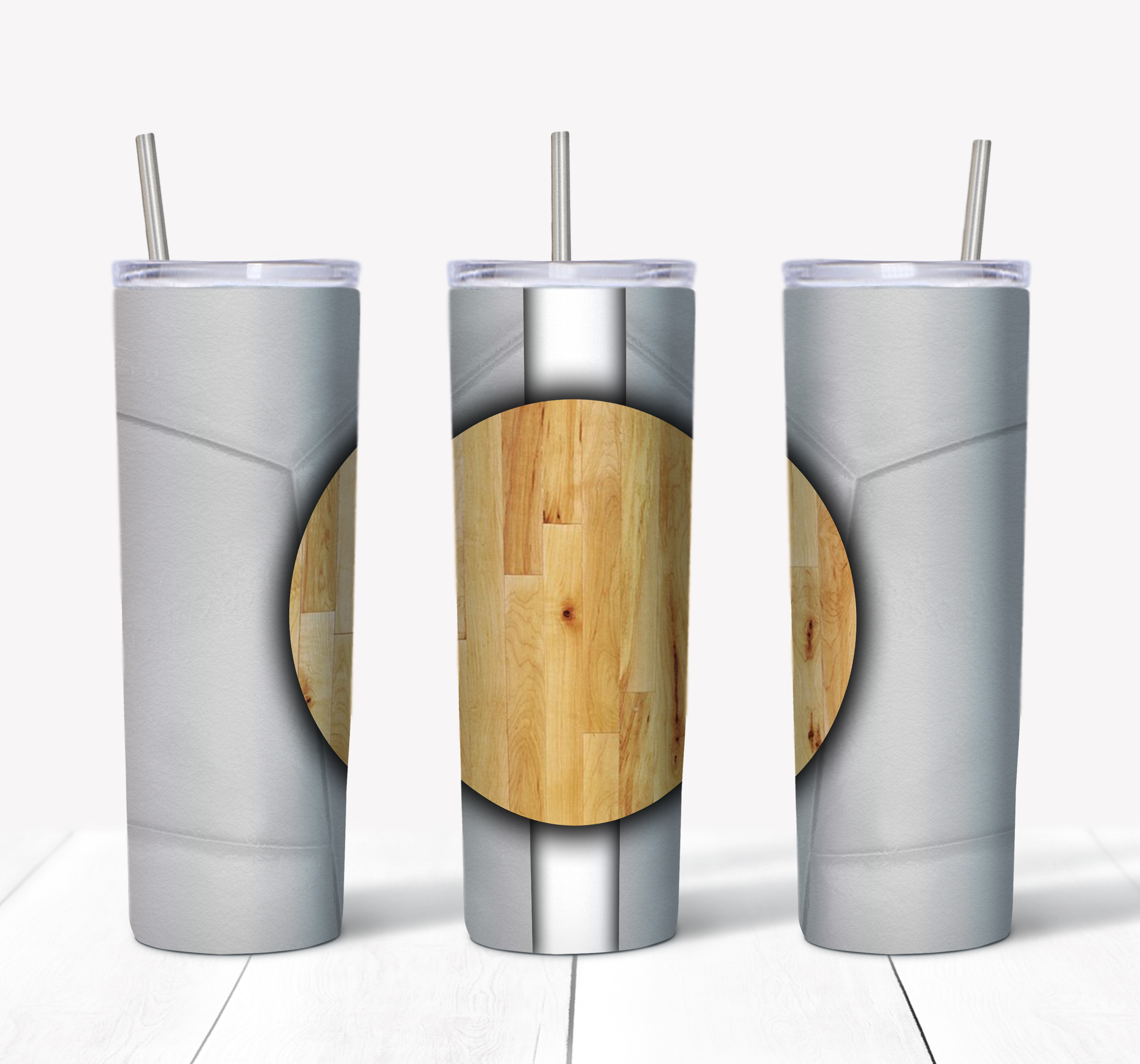 Volleyball Monogram Tumbler Mockup
