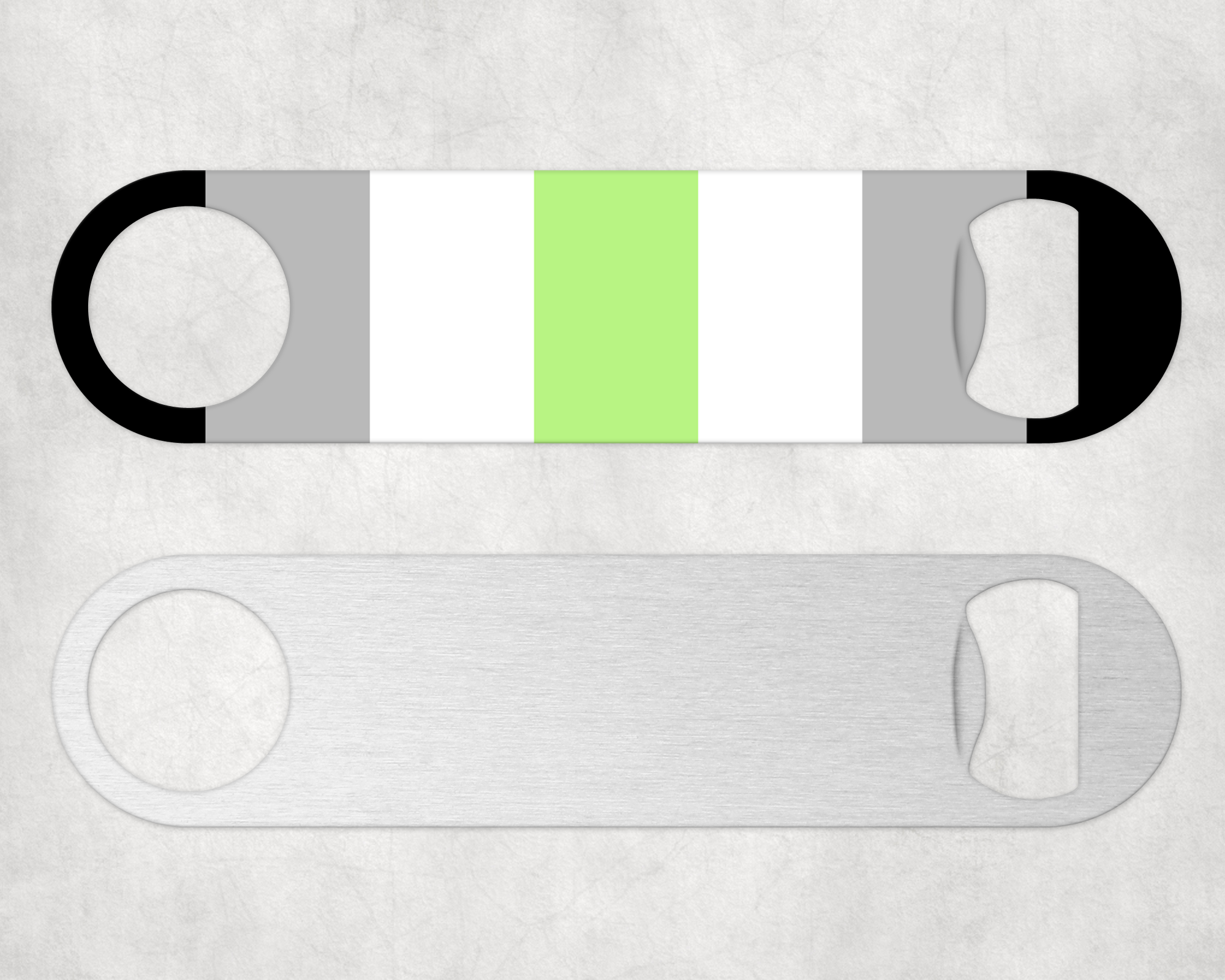 Agender Bottle Opener Mockup