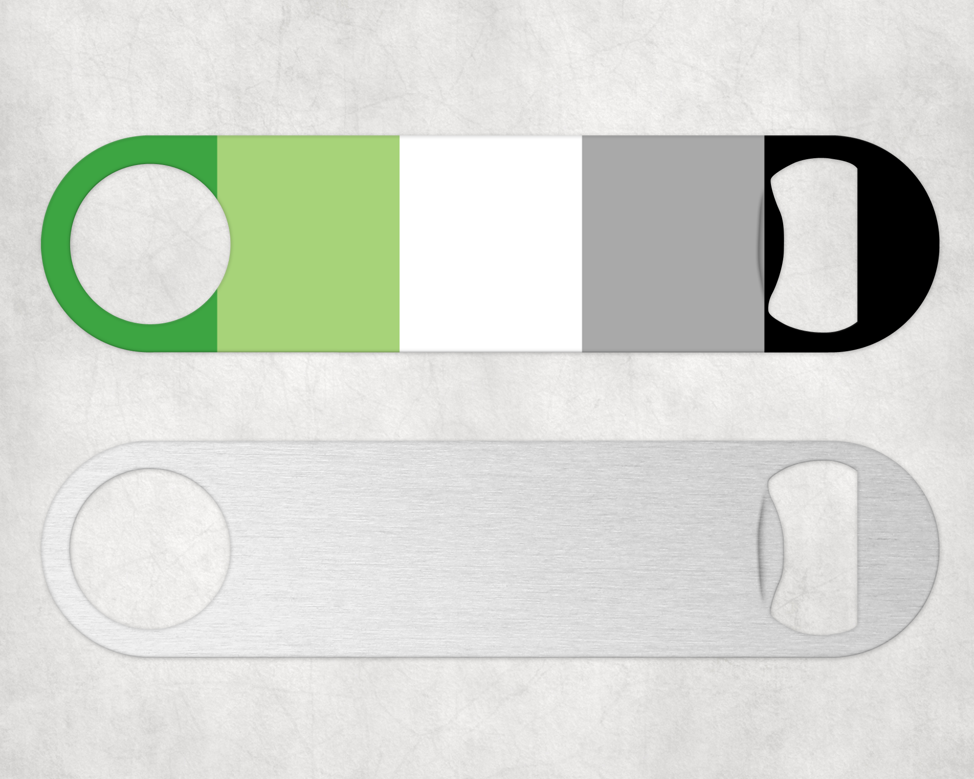 Aromantic Bottle Opener Mockup