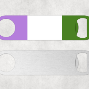 Genderqueer Bottle Opener Mockup