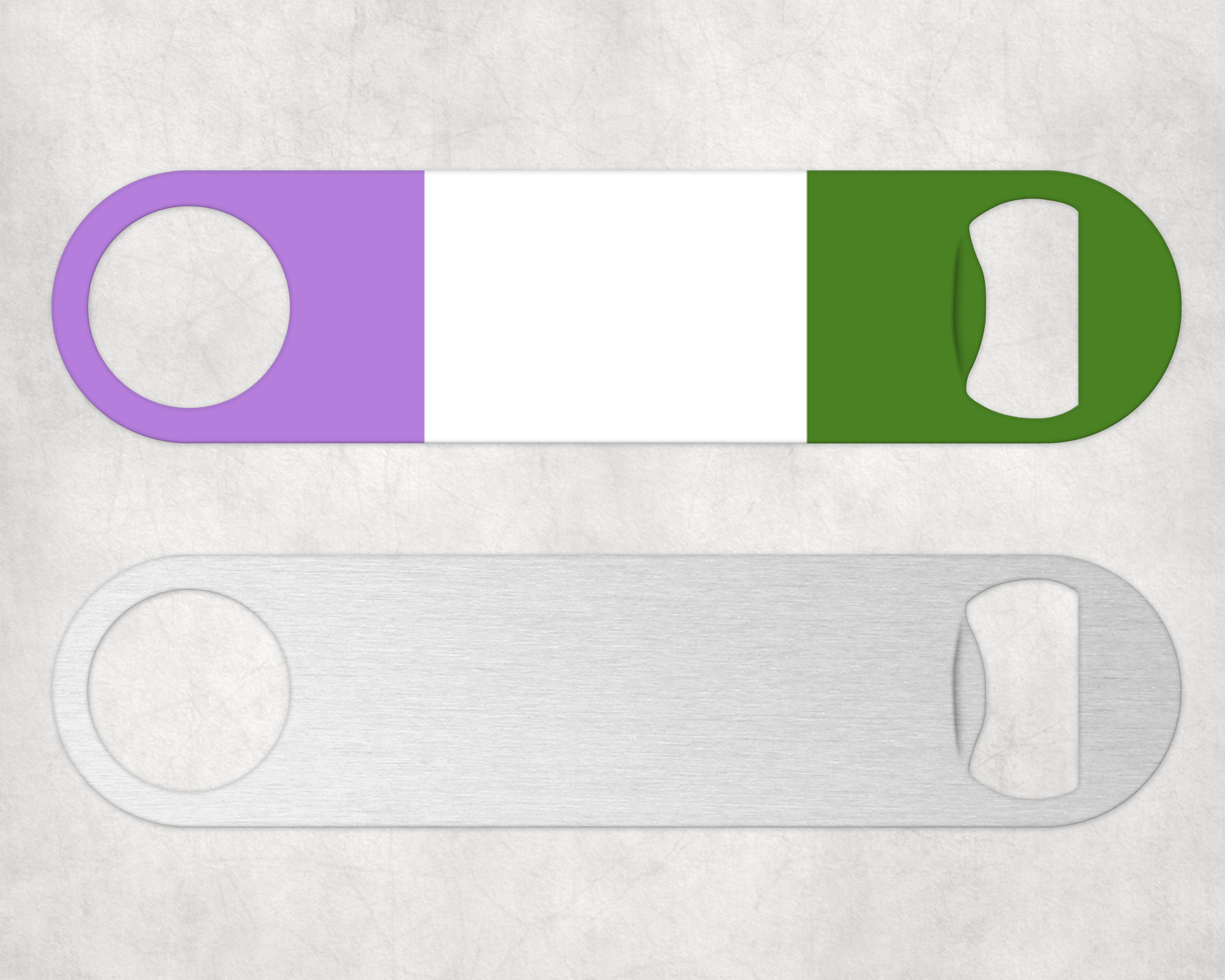 Genderqueer Bottle Opener Mockup