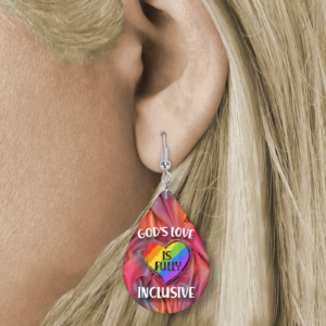 God's Love Earrings Mockup