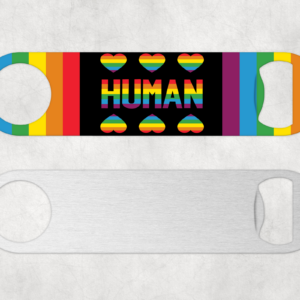Rainbow Human Bottle Opener Mockup