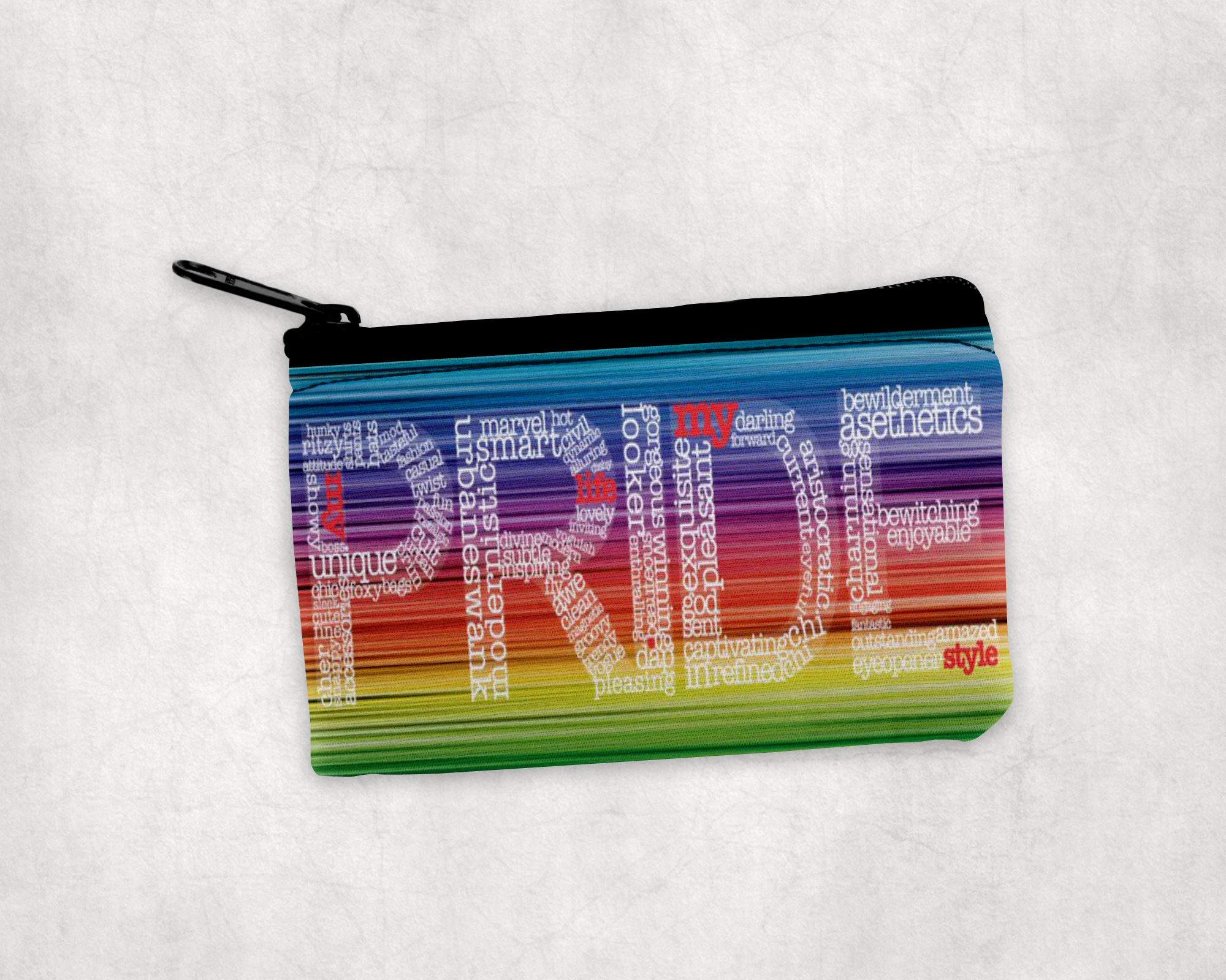 My Life, My Style Zipper Pouch Mockup