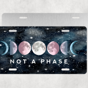 Not A Phase License Plate Mockup