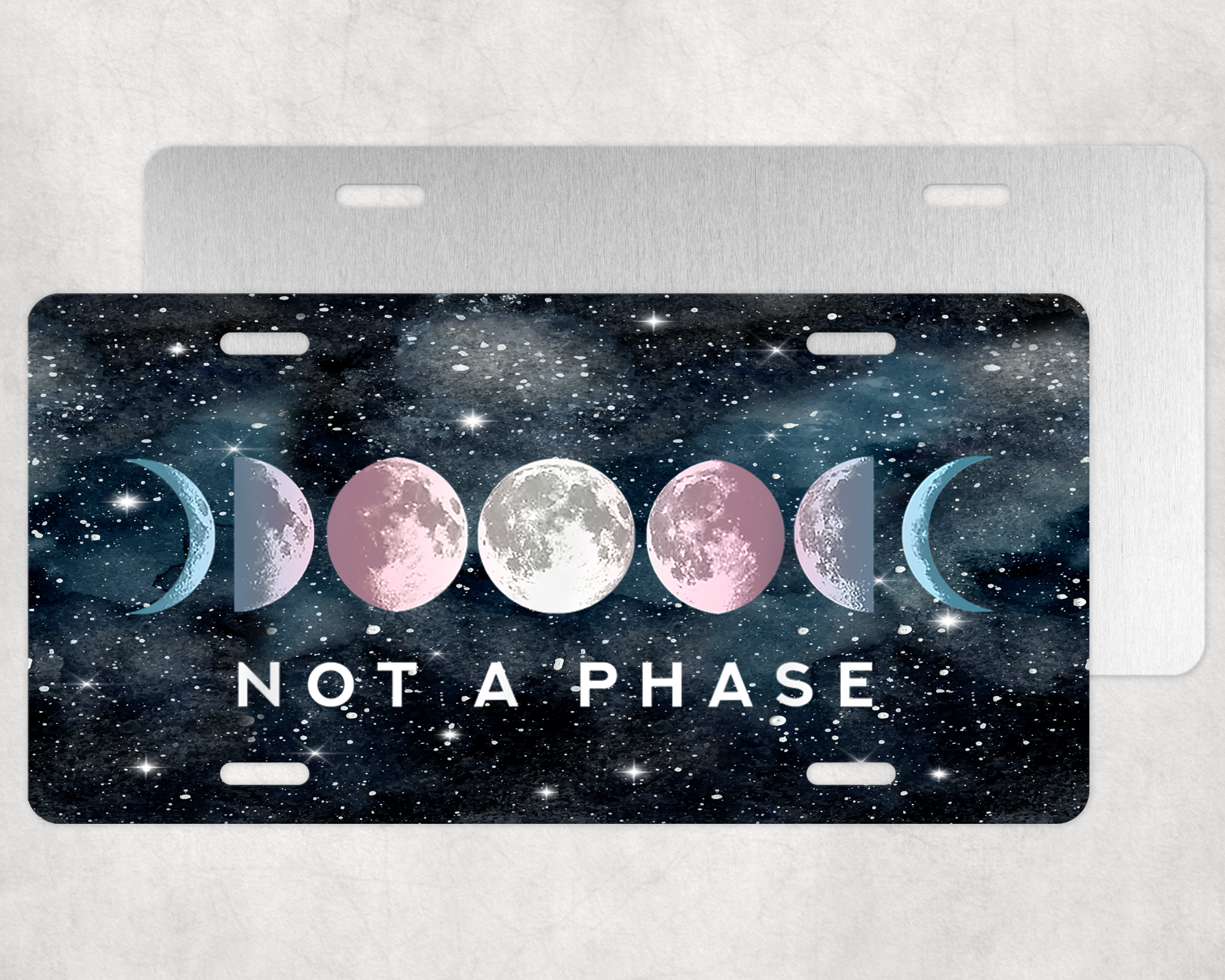 Not A Phase License Plate Mockup
