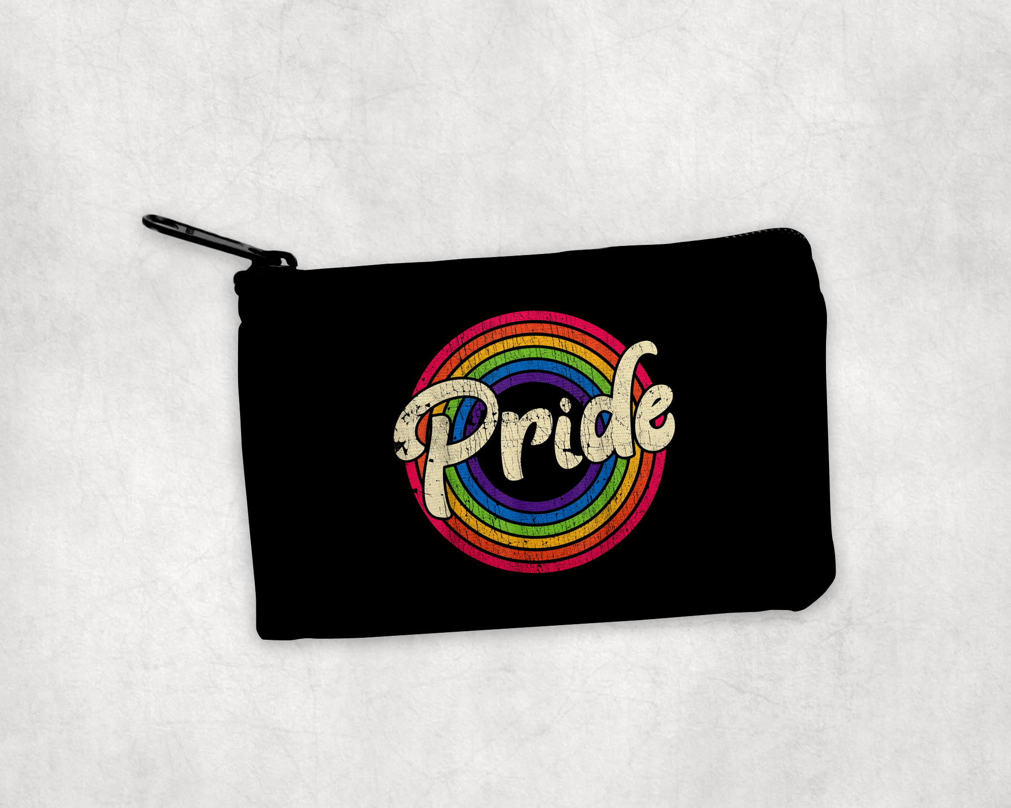 Pride Zipper Pouch Mockup