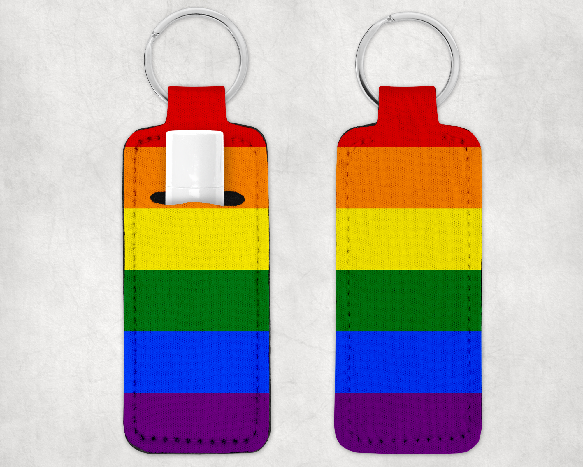 Rainbow Lip Care Holder Mockup