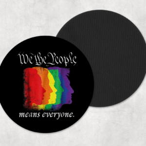 We The People Coasters Mockup