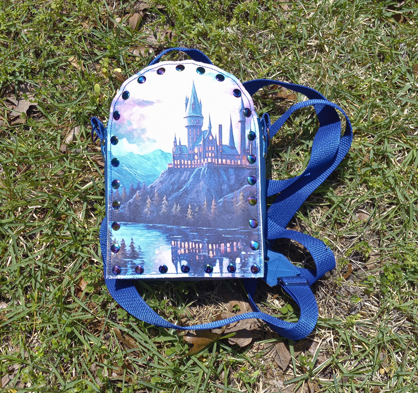 Custom Mini Rivet Backpack/Purse