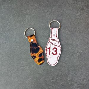 Custom Motel Key Shape Key Fob