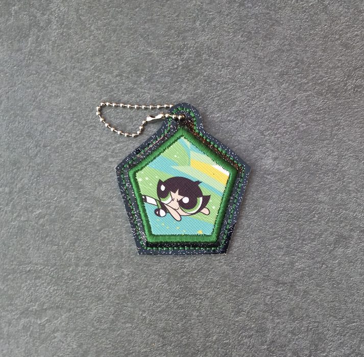 Applique Pentagon GPS Tag Holder
