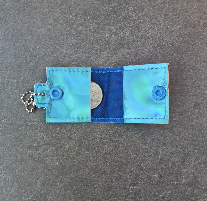Custom Square Quarter Keeper- open