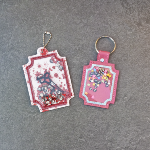Custom Trinket Frame Key Fob/ Dangle