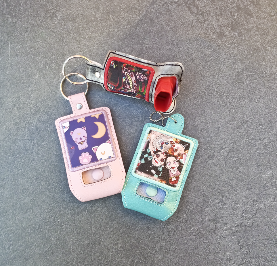Applique Inhaler Holder