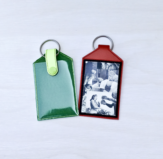 Applique Business Card Holder