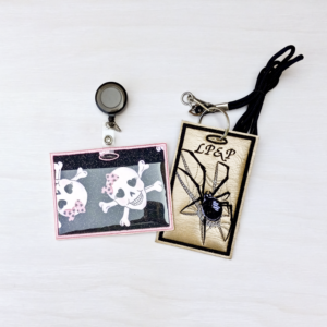 Appliqued Badge Holder